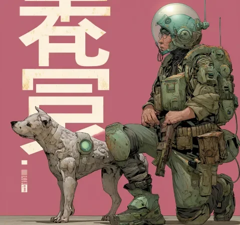 动画与短片频道代表画面，绘制风格的短片场景